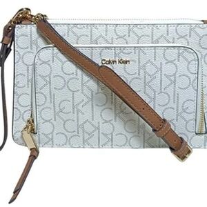 Calvin Klein Crossbody Bag with Tan Strap